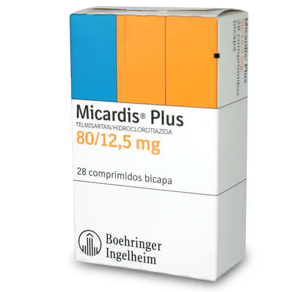 Micardis Hipotensores Plus 80 12 5Mg 28