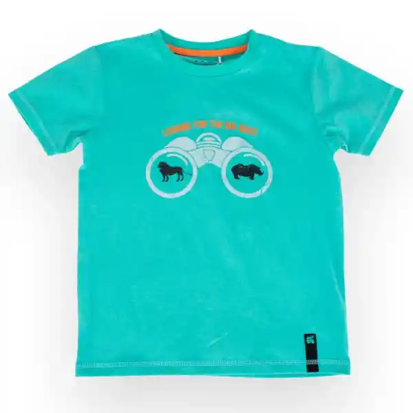 Polera Niño Verde Talla 2 A Pvy621-23Ver Pillín