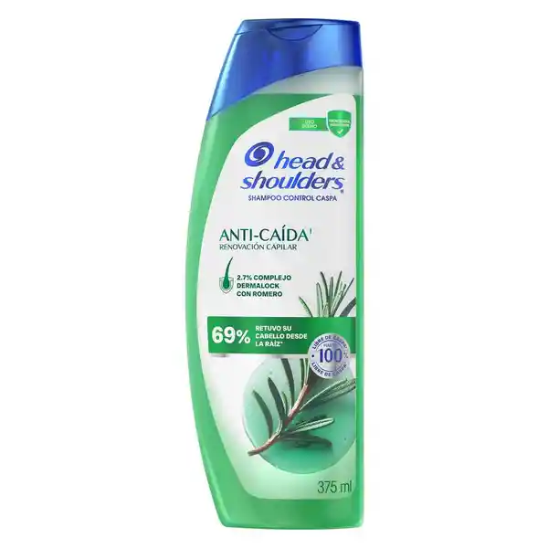 Head & Shoulders Shampoo Anti Caida Renovacion Capilar 375 ml
