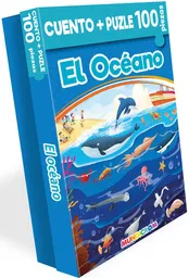 cuento+Puzzle 100 piezas el oceano