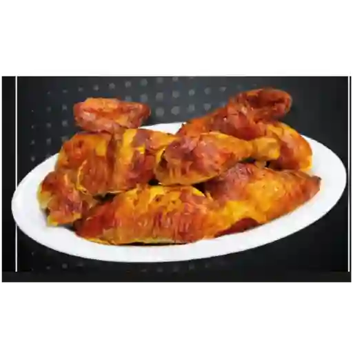 Medio pollo + papa chica