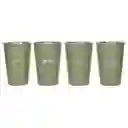 Set Vasos Acero Verde Peces Chilenos 480 mL Atakama Outdoor