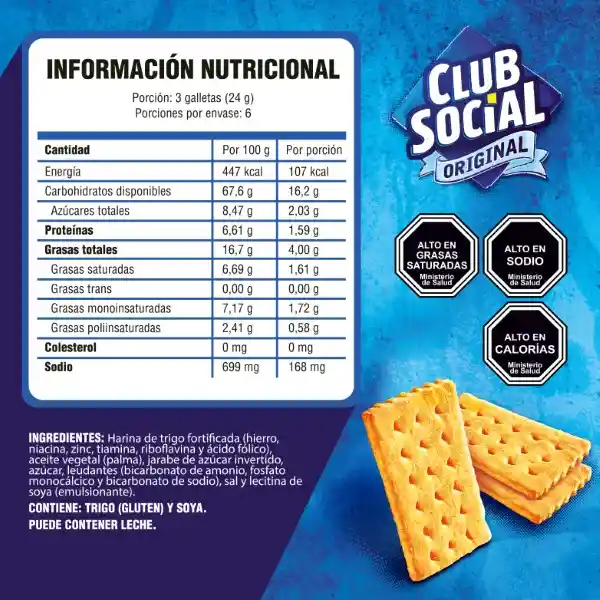 Galleta Club Social Normal