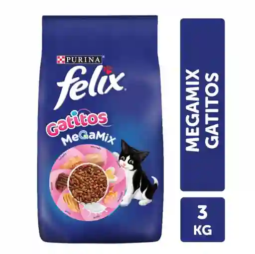 Felix Alimento Para Gatitos Megamix