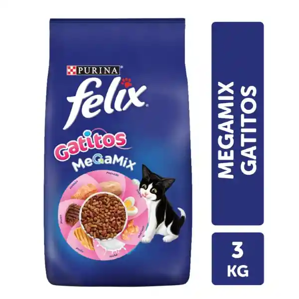 Felix Alimento Para Gatitos Megamix