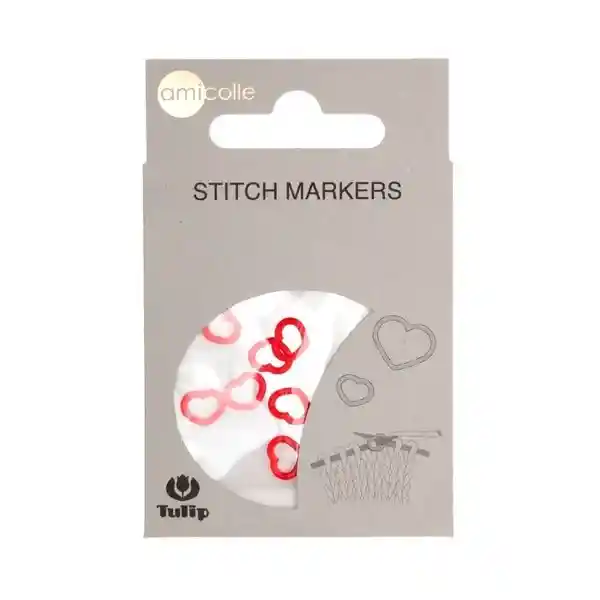 Marcadores De Ptos Corazón Rojo 7 - S Tulip Idad