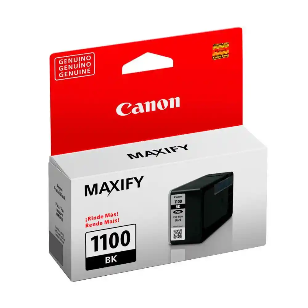 Canon Tinta 1100 Páginas Negro XL