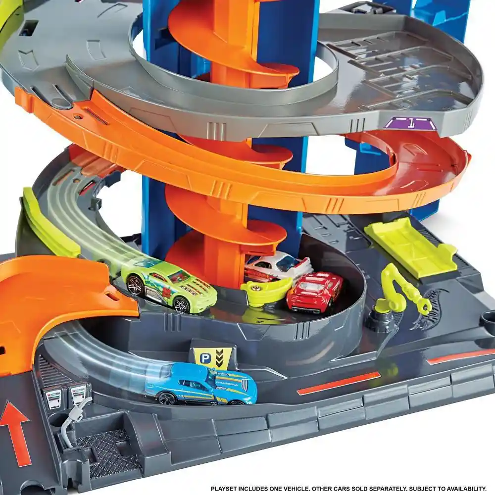 Hot Wheels Juguete City Mega Garaje