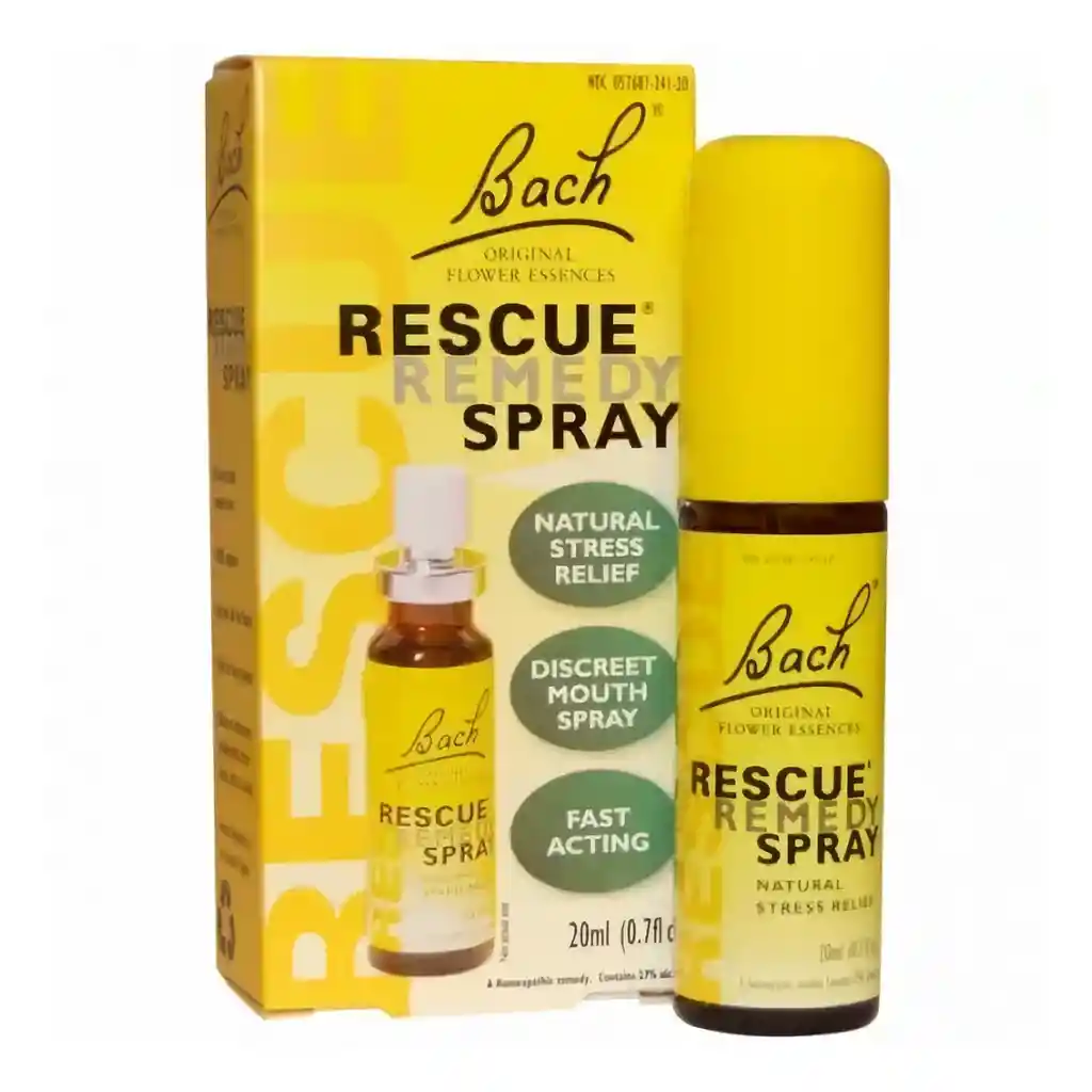 Bach Remedio Rescate Flores Rescue Spray