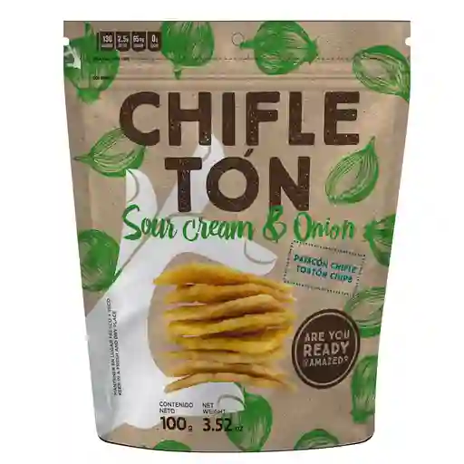 Hips Chifleton Snack C Plátano Sour Cream