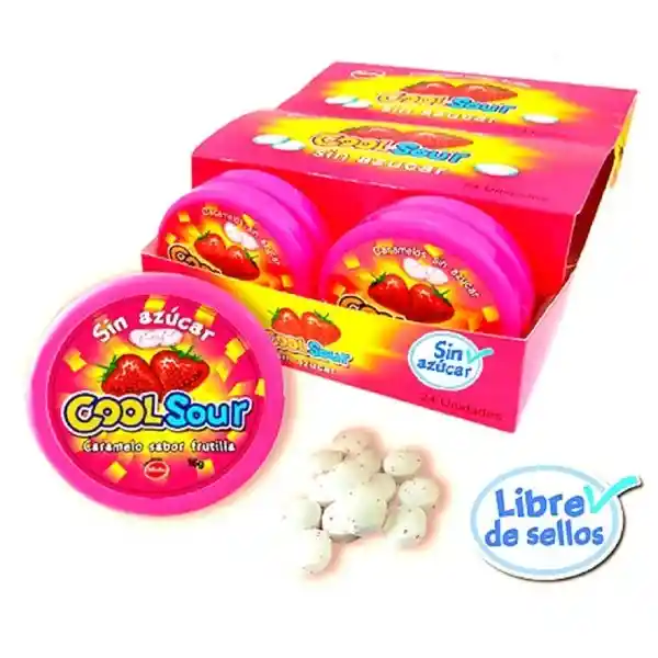 Candy Sour Dulce Frutilla