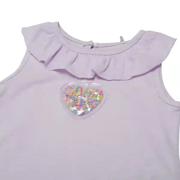 Conjunto Bebé Niña Lila Pillin 6 M