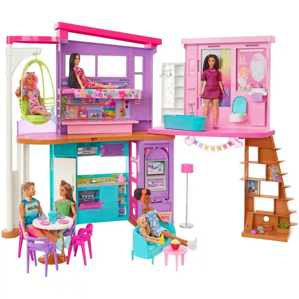 Casa De Muñecas Barbie Malibu