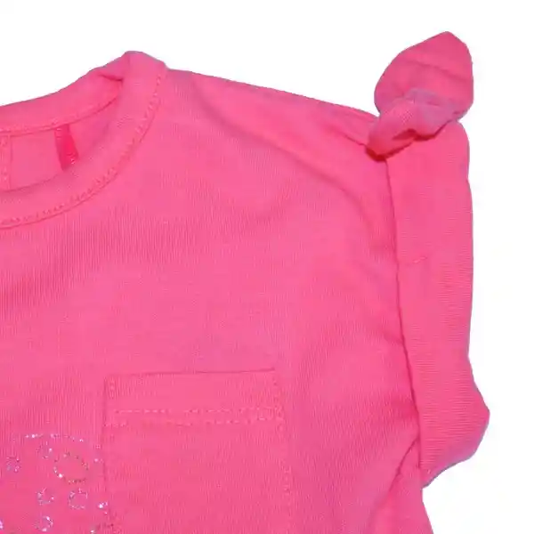 Polera Bebe Niña Coral Pillin 3 M