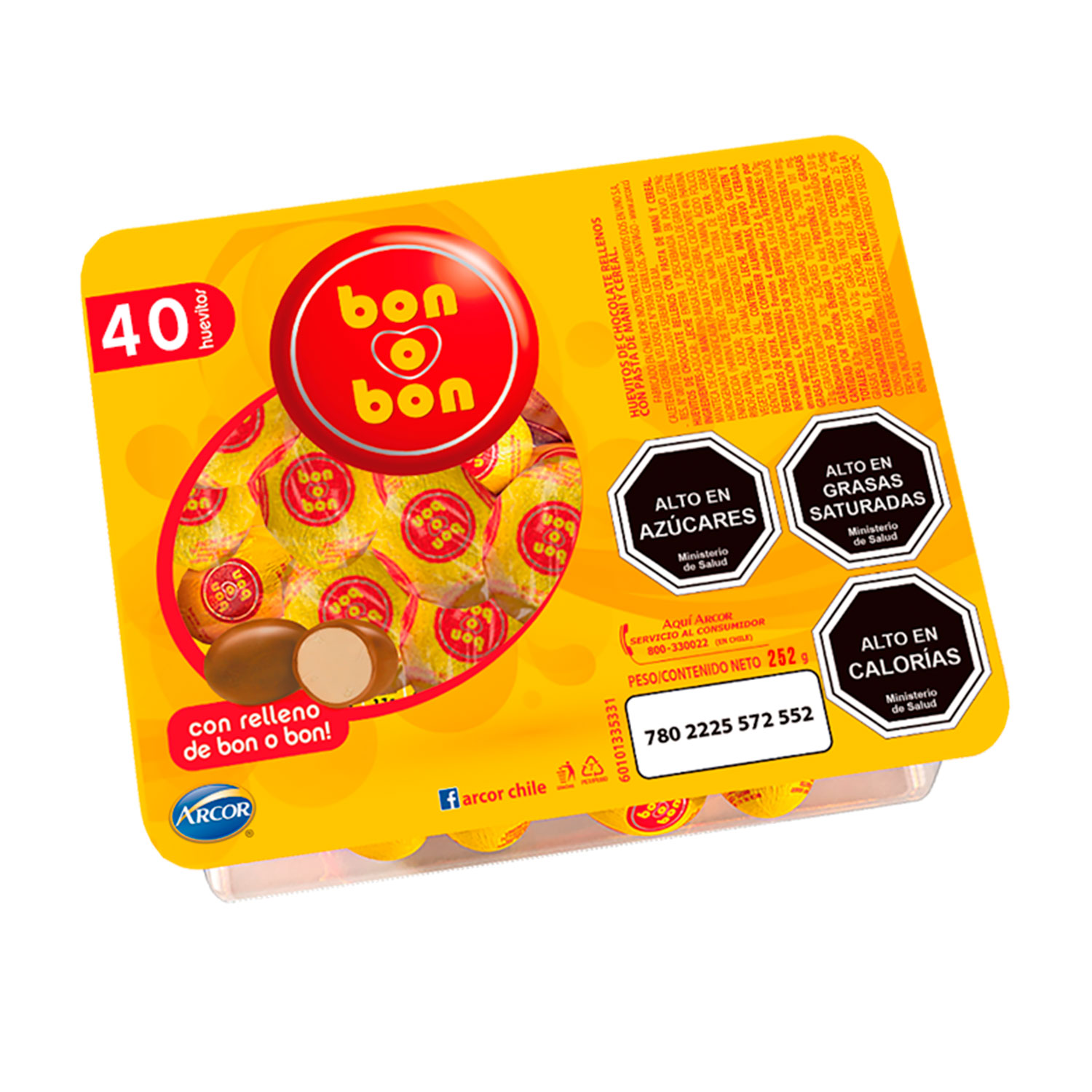 Huevo Chocolate Bon o Bon Bja