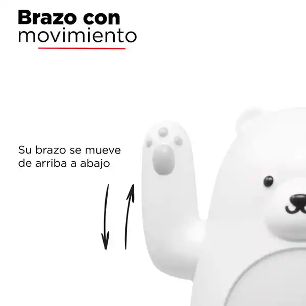 Lámpara de Escritorio Mano Movible Automática Oso Polar Miniso