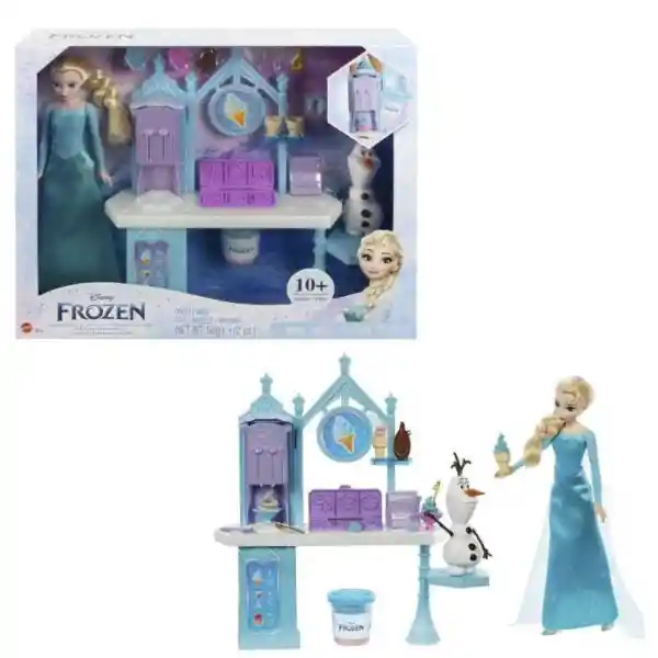 Disney Juego Carrito de Helados de Elsa y Olaf Frozen - HMJ48