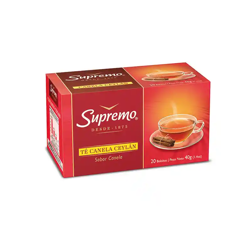 Supremo Té Canela Ceylán 