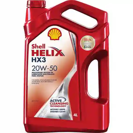Helix Hx3 20w50 Slcf 3x4l