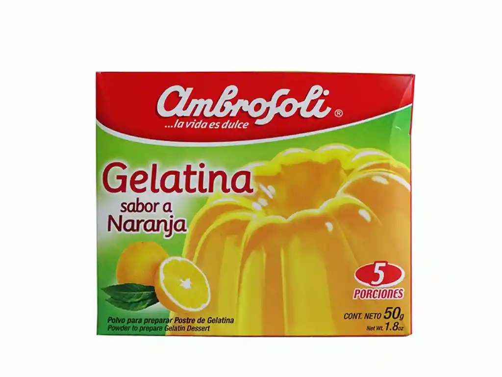 Ambrosoli Gelatina Naranja r