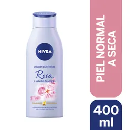 Nivea Loción Corporal Rosa y Aceite de Argán