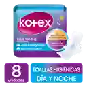 Kotex Toallitas Dia Y Noche Ultrafina Con Alas