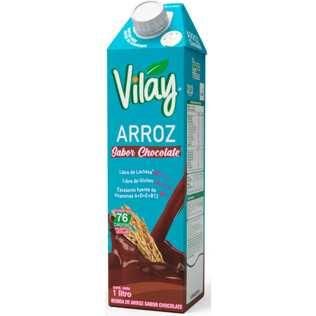 Vilay Bebida de Arroz Sabor Chocolate