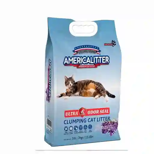 American Litter Arena Sanitaria Para Gato Odor Seal Lavanda