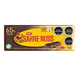 Sahne-Nuss Chocolate Bitter 65% Cacao