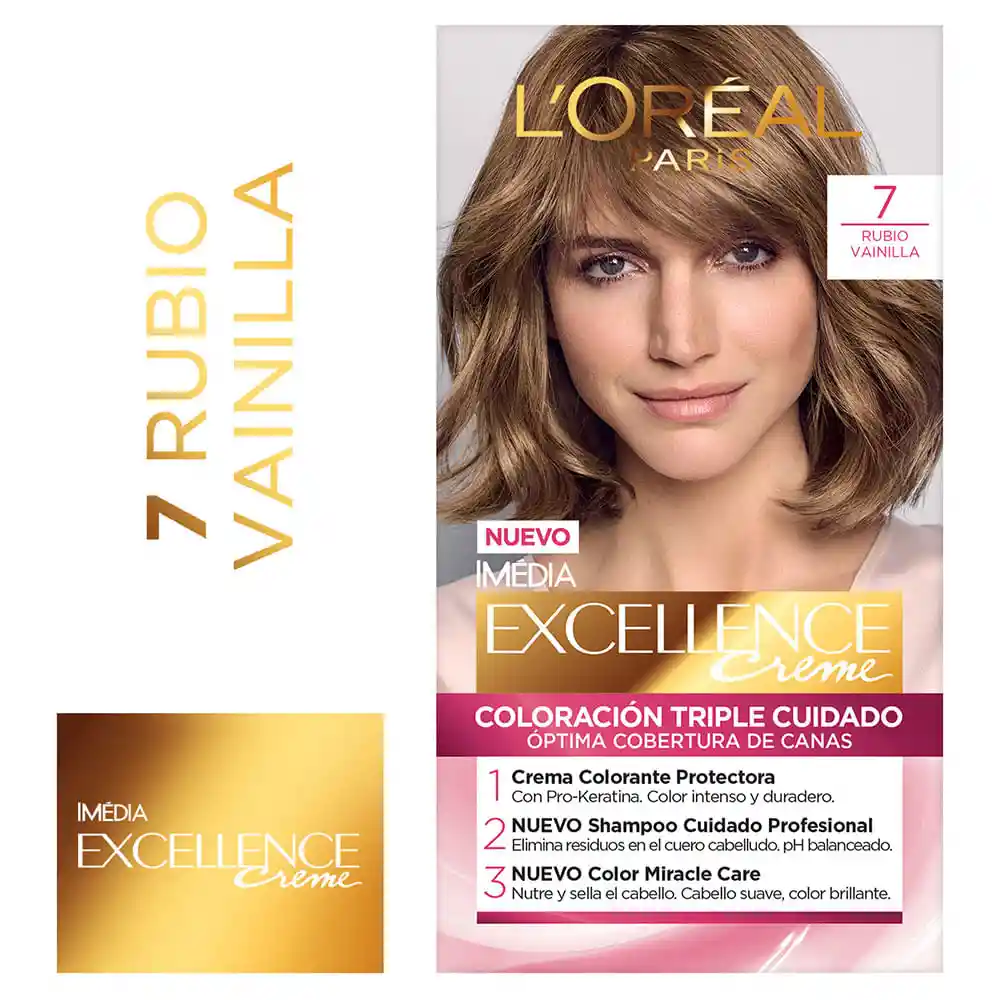 Ion Tintura Para El Cabello N 7