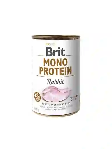 Brit Care Alimento Húmedo Para Perro Mono Protein Conejo