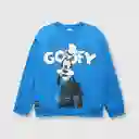 Polerón Goofy Royal de Niño Blue Talla 2A Colloky