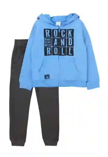 Buzo Day to Day Kids Índigo 02 734