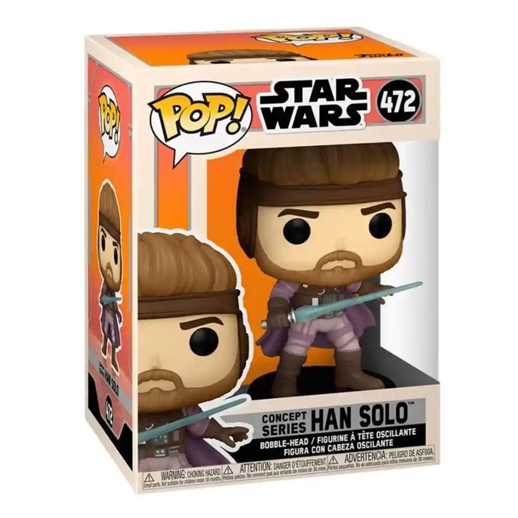 Funko Pop! Figura de Colección Star Wars Concept Series Han 472