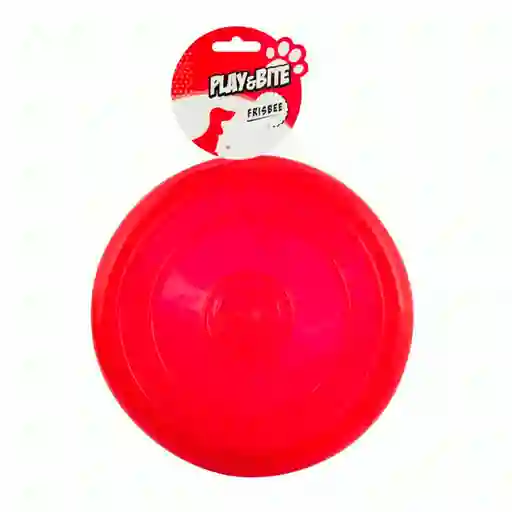 Play&Bite Frisbee Rojo