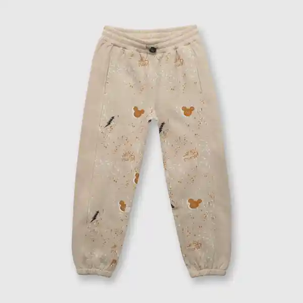 Pantalón de Niño Mickey Rock Avena Talla 12A Colloky