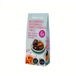 Sabores sin culpa Bombones Artesanales De Ciruela Damasco Y Nuez