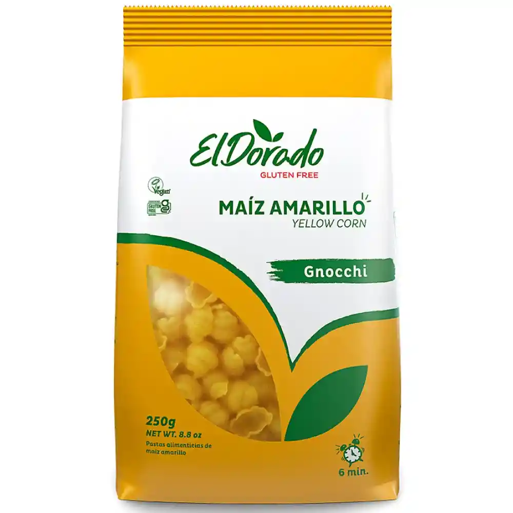 El Dorado Pasta Maiz Gnocchi - 250 Grs