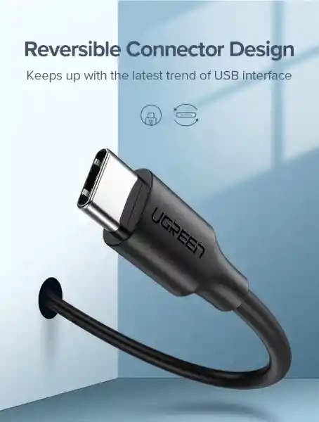 Ugreen Cable Usb-a a Usb-c Negro Modelo US287