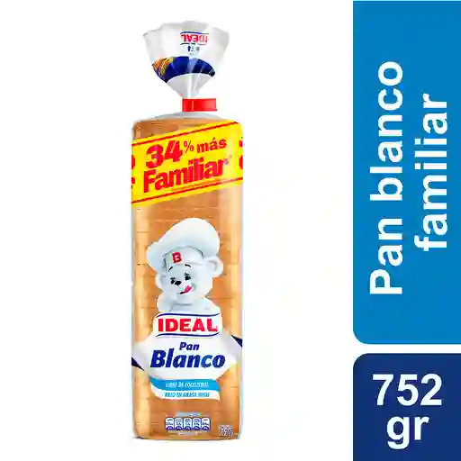 Ideal Pan de Molde Blanco 