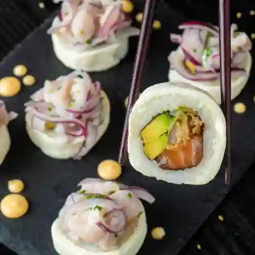 132- Sushi Ebi Sak Cream Acevichado