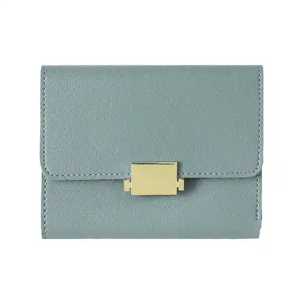 Billetera de Mujer Rectangular Luxury Plegable Corta Miniso