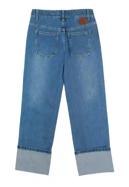 Jean Junior Palazzo Liberty 375 Niña Azul Talla 10 Años Ficcus