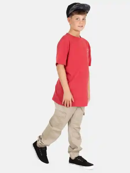 Maui Polera Manga Corta Rojo 14 5P354-MV