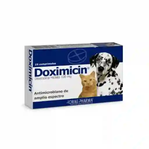 Doximicin Antibiótico Comprimido para Gatos y Perros