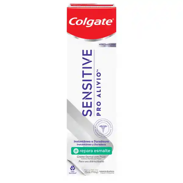 Pasta Dental Colgate Sensitive Pro-Alivio Repara Esmalte 110 g
