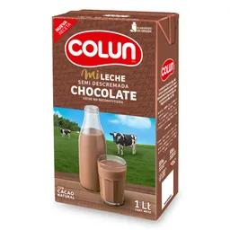 Colun Leche Semidescremada Sabor Chocolate