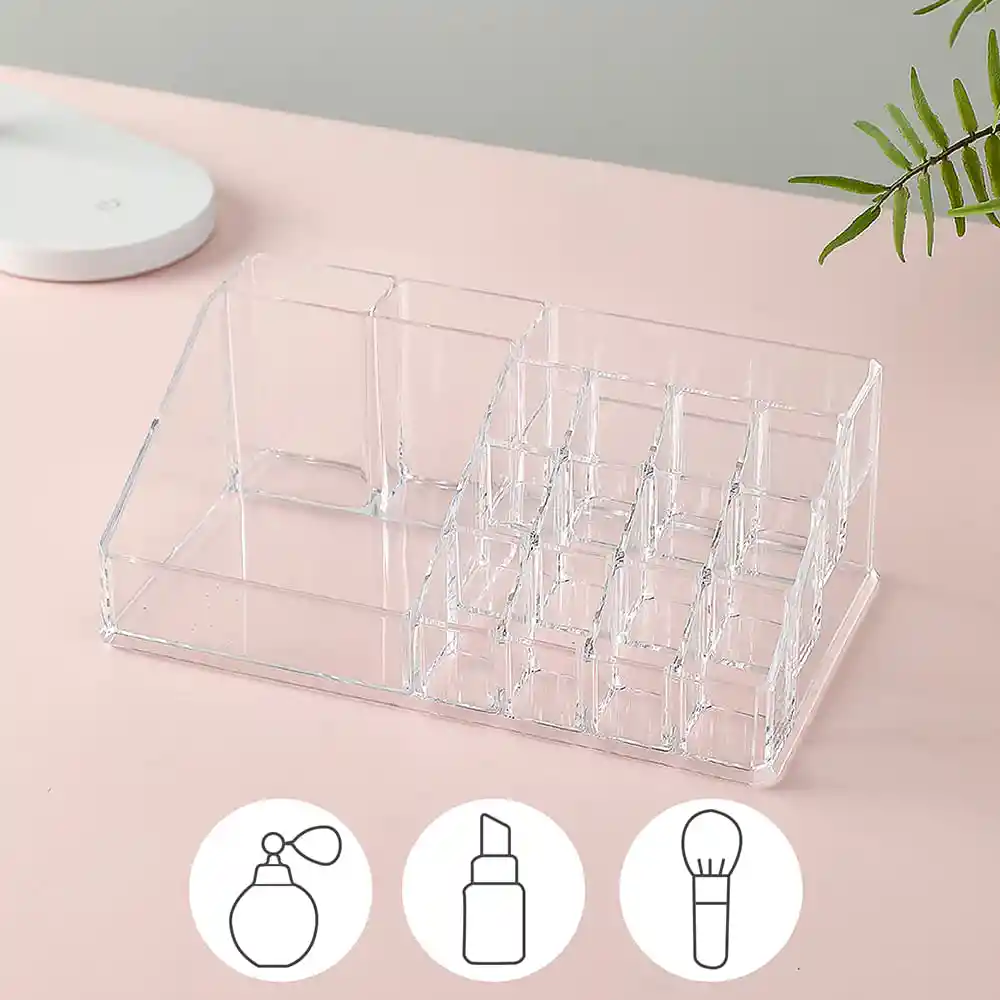 Miniso Organizador Para Cosmeticos Multifuncional Grande Transparente