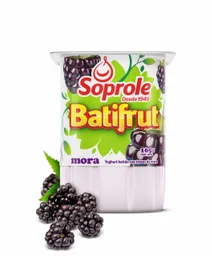 Soprole Yoghurt Batifrut con Trozos de Mora