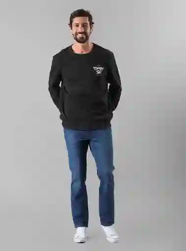 Jeans Straight Hombre Wrangler Greebrtt3 Talla 32